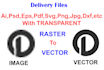 do high quality logo vector tracing and recreation