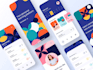 create a full responsive android application with firebase