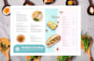 create modern menu design food menu, bar, restaurant menu