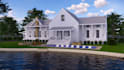 create 3d model and render realistic exterior