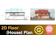 draw architectural 2d plan from pdf, sketch into autocad, chief architect