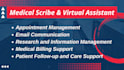 be your medical virtual assistant and scribe your notes