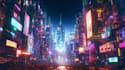 create cyberpunk style ai art using midjourney