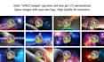 make 50 cool space logo intro video animations