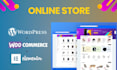 build wordpress ecommerce website online store using woocommerce
