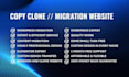 do wordpress migration or copy clone website with elementor pro