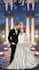illustrate wedding invitation animated video clip
