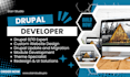 develop drupal website, custom theme and module drupal developer