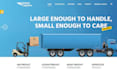design trucking website,logistic website,dispatch website,freight broker cargo