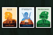 create a professional unique minimal movie poster