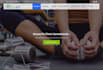 design renting landing page and website UI UX