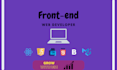 be your front end web developer, javascript, react