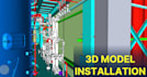 do 3d design, 3d modeling, cad drawing for factory modeling