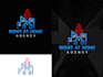 creative, real estate, modern, and minimal logo design