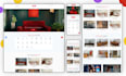 do figma design, saas, CRM, web app, dashboard ui, full website ui ux in figma