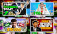 design clickbait youtube thumbnails