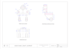 draw 2d mechanical drawings and elevation views of drawings