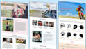 design professional responsive HTML landing page, one page website