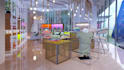design retail store 3d , shop and retail  interior design