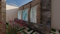 design your front garden backyard patio and landscape rendering