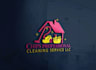 make cleaning service or window cleaning logo design