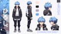 draw custom character sheet or reference sheet design in anime style