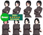 make design visual novel anime character