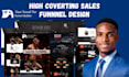 design creative clickfunnels sales funnel, funnelish, sales funnel