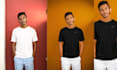 do the portrait retouching and background change