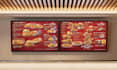 design modern restaurant menu, digital tv screen, and food menu