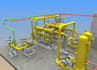 do storage tank, process piping, 3d piping, technical drawing