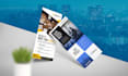 design business flyer, postcard, rack card, dl flyer