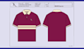 design polo shirt, hoodie technical sketch and techpack