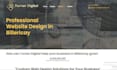 design digital and social media marketing agency website