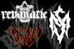 create a very detailled and scary metal logo