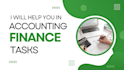 assist you with accounting and finance tasks in excel