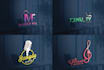 design a modern cyber security, security and technology logo