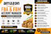 provide amazon seller central virtual assistant services