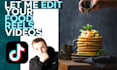 edit restaurant cooking videos