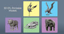 create custom 3d printable stl animal models
