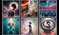 create psychedelic trippy album art that stands out
