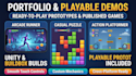 develop your 2d 3d game in unity and buildbox