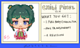 draw your character in cute chibi pixel art ych