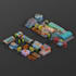 create low poly 3d game assets or environments