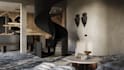 create cozy, photorealistic 3d interior design and rendering