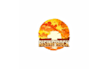 nature landscape rising rock logo