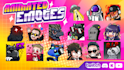 create custom animated emotes gif for twitch, kick, discord