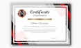 design professional certificate templates and awards