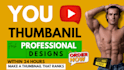 design awesome thumbnail in 24 hours