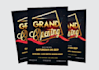 do best design a beautiful grand opening flyer